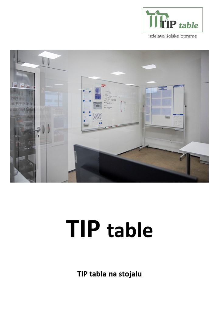 TIP tabla na stojalu